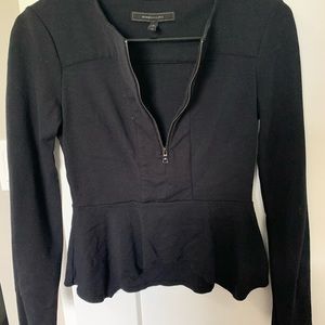 BCBGmaxazria peplum top
